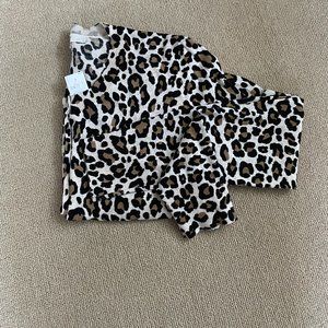 NWT LOFT Cheetah-print Button-down Cardigan